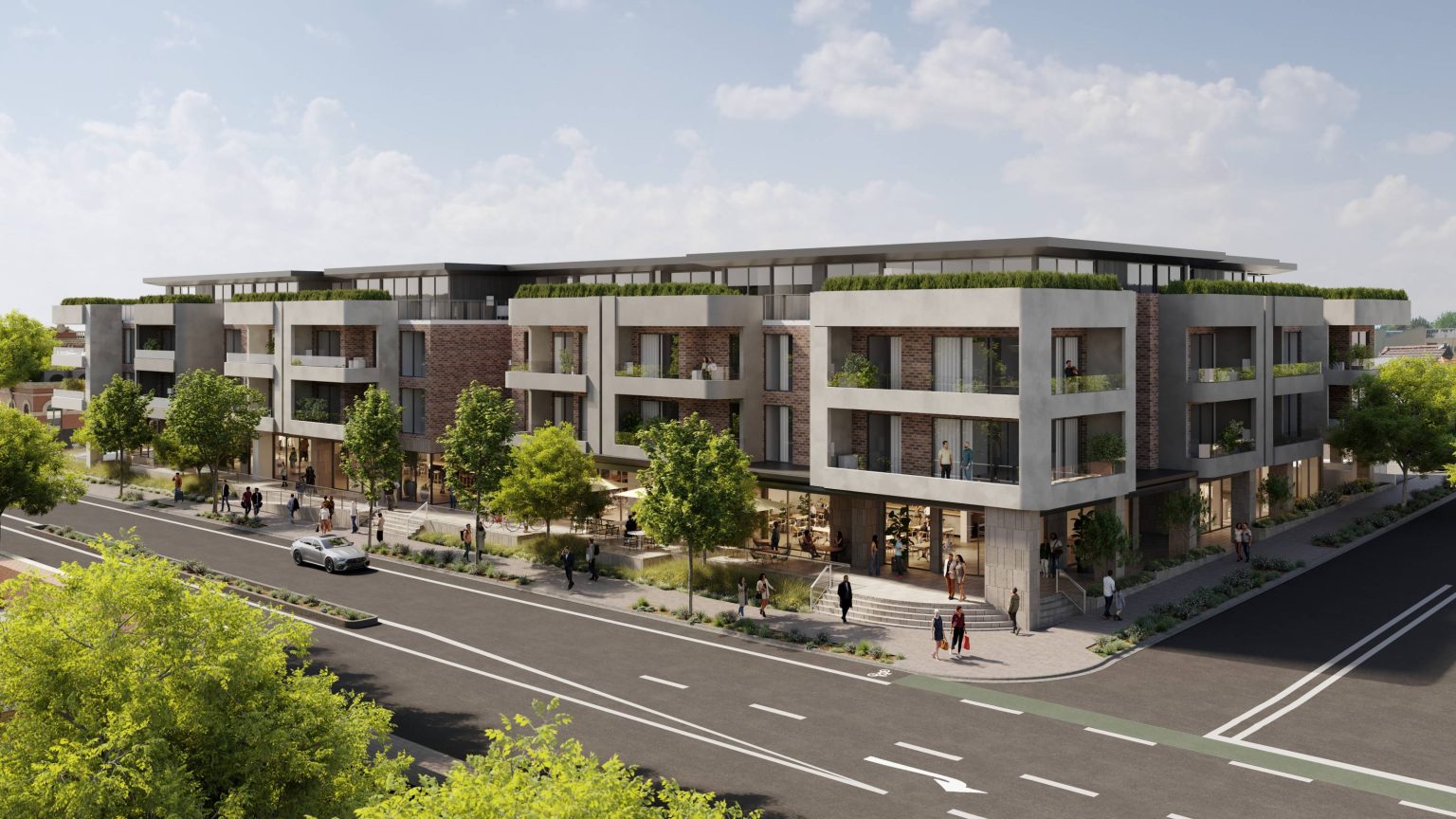 Artist impression of Percy and Co apartment development in Prospect